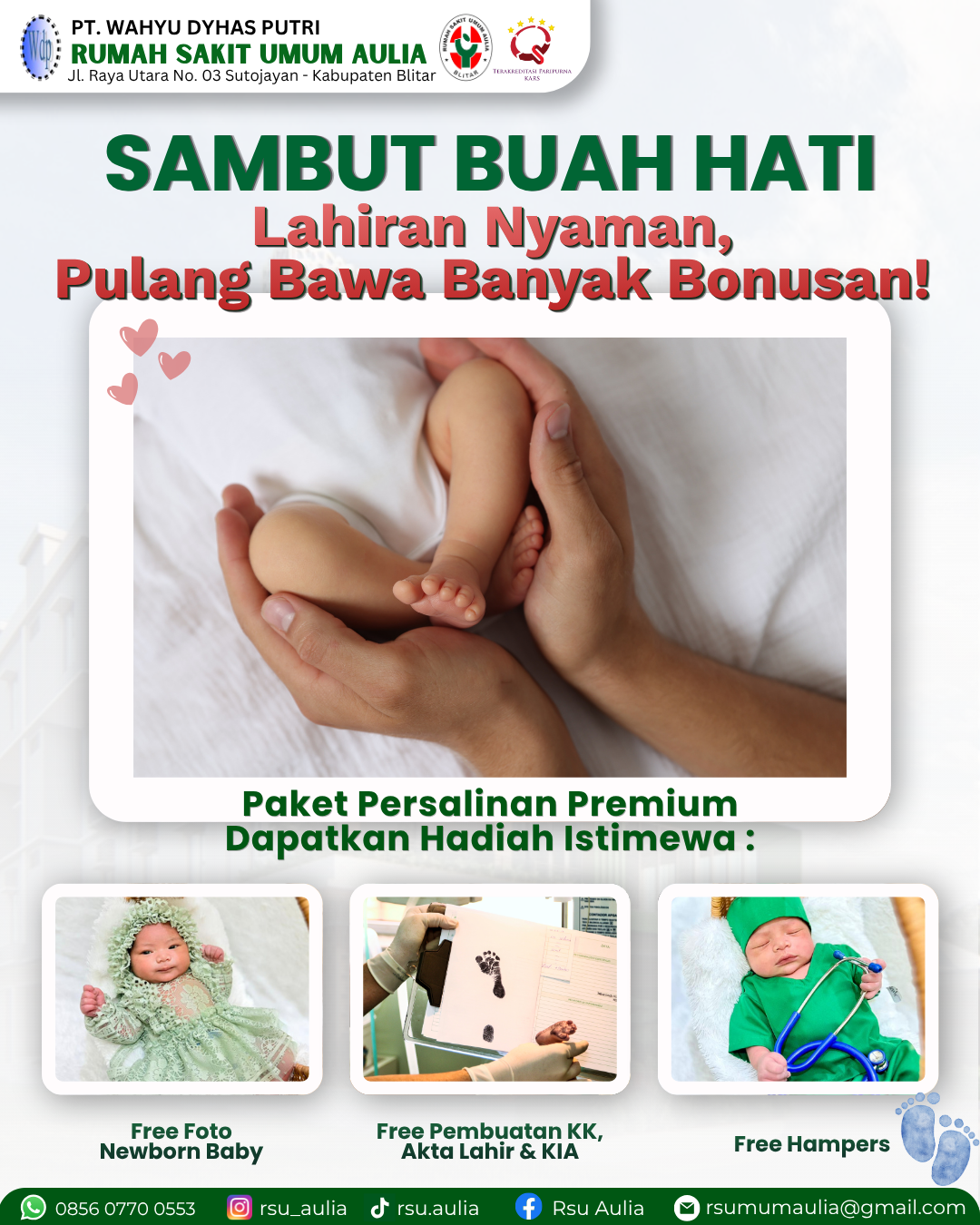 Sambut Buah Hati, Lahiran Nyaman, Pulang Bawa Banyak Bonusan