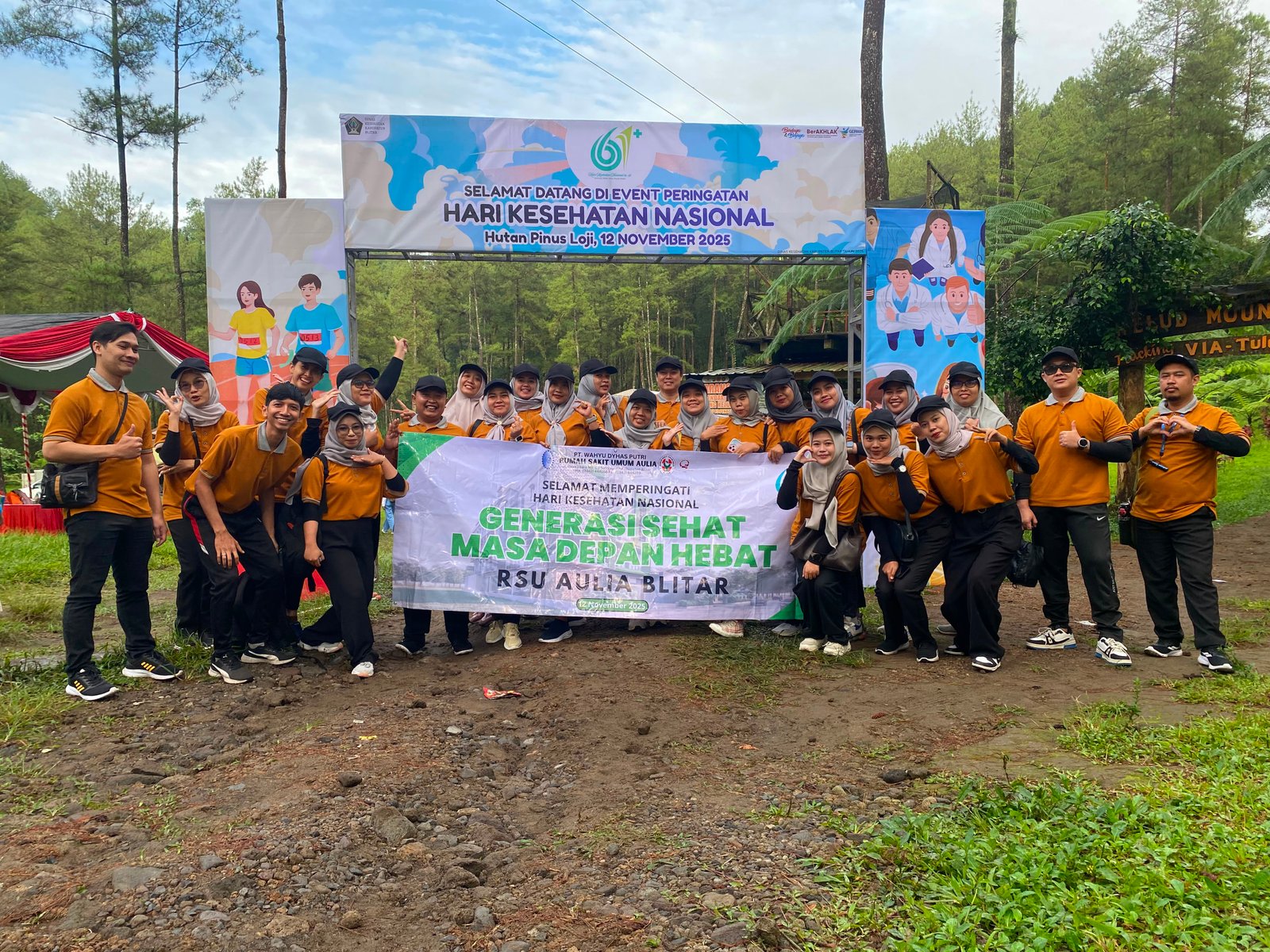 Peringati Hari Kesehatan Nasional ke-61, RSU Aulia Perkuat Komitmen Pelayanan