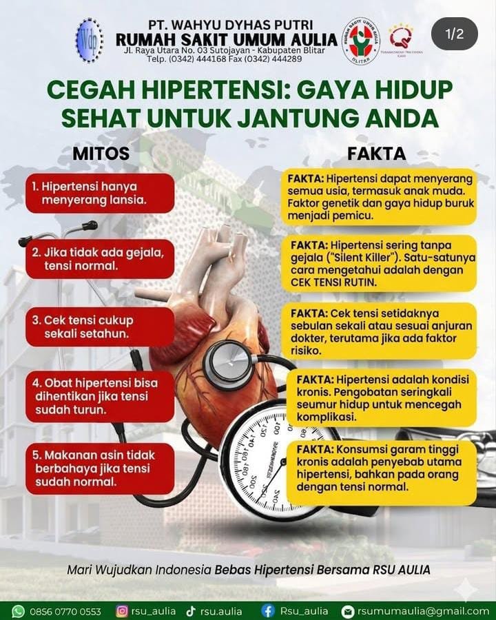 Cegah dan Kendalikan Hipertensi, Si Pembunuh Senyap